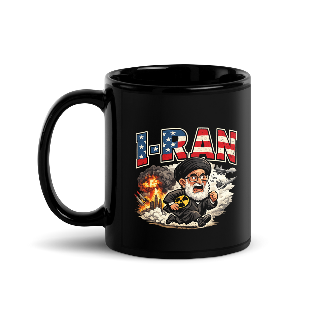 I-RAN Mug – Funny Patriotic Political Coffee Mug | Pro America Freedom Humor Mug