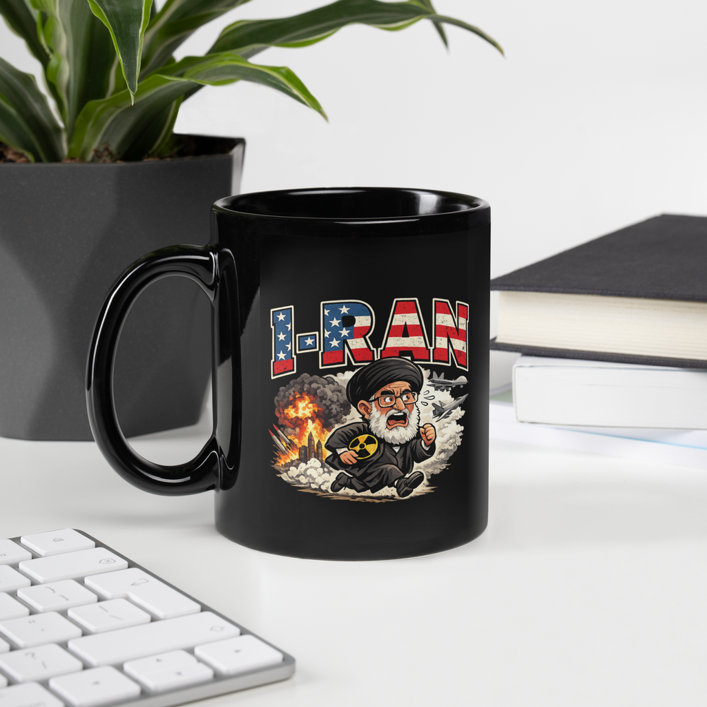 I-RAN Mug – Funny Patriotic Political Coffee Mug | Pro America Freedom Humor Mug