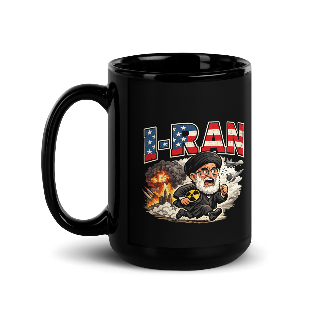 I-RAN Mug – Funny Patriotic Political Coffee Mug | Pro America Freedom Humor Mug