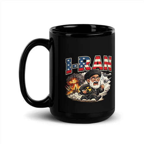I-RAN Mug – Funny Patriotic Political Coffee Mug | Pro America Freedom Humor Mug